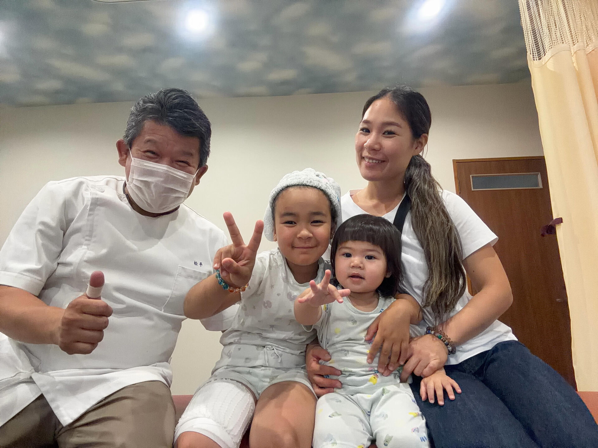 お子さんの太ももの不調でご来院いただきました