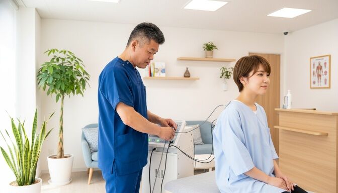 最新機器と手技で効果的な施術を提供